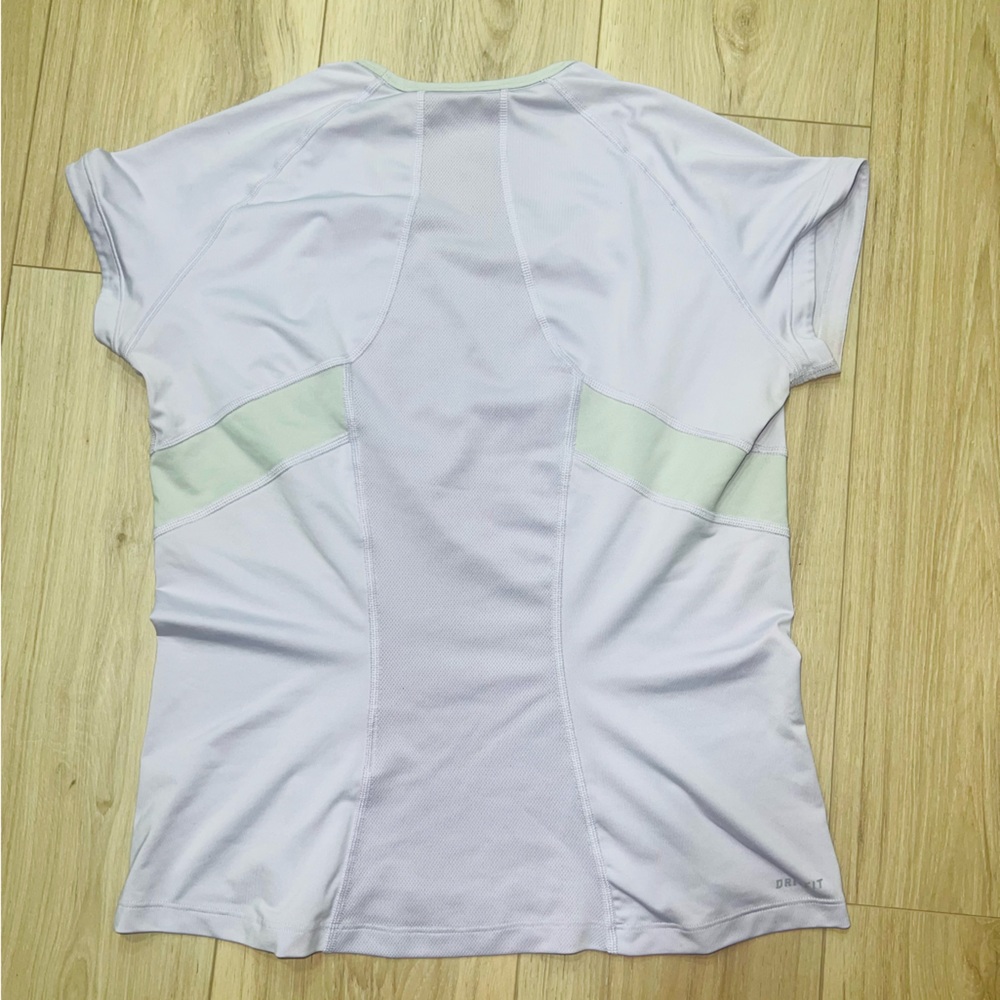 Nike Dri-FIT Tennis Lavender Sports Set - Skort (sz M) and Shirt (sz L) - Picture 10 of 11